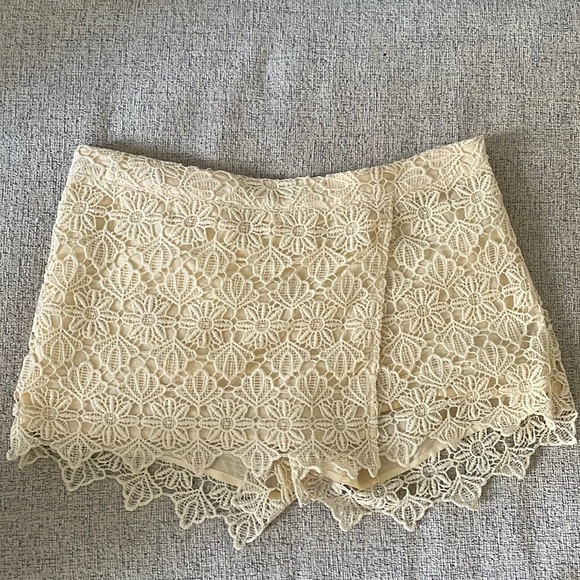 Altar'd State Pants - Altar’d State womens lace skort